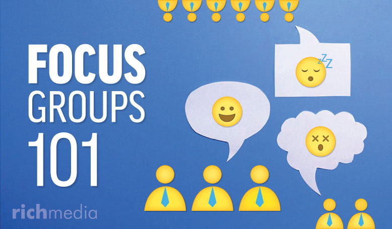 focus group expressing opinions