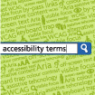 search bar searching with 10 key website accessibility terms