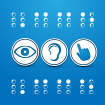 accessibility icons and braille