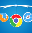 Pick your own browser, chrome, firefox, explorer, safari, opera