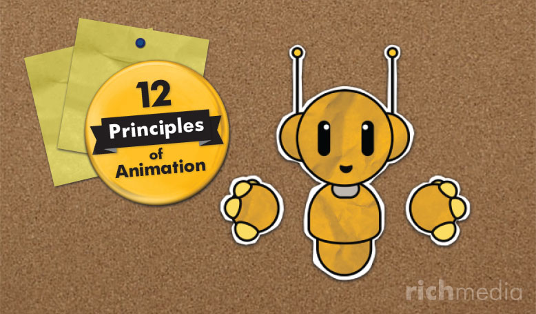 12 Principles of Animation - Robbie character